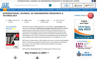 ijert.org screenshot