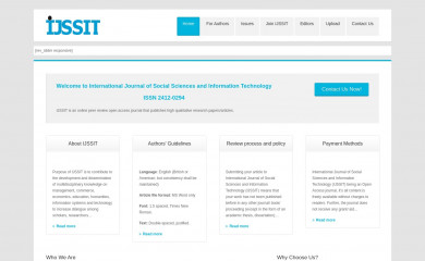 ijssit.com screenshot
