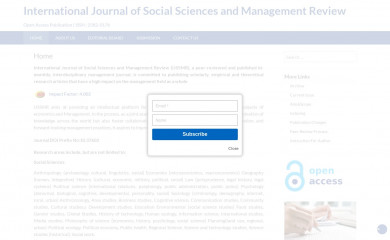 ijssmr.org screenshot