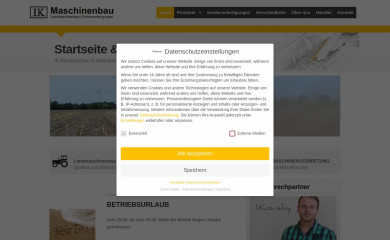 ik-maschinenbau.de screenshot