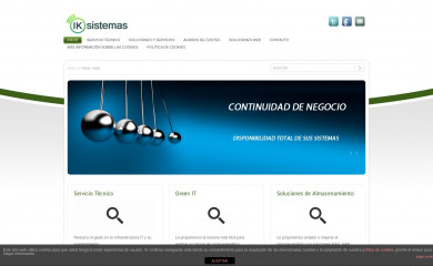 ikasistemas.com screenshot