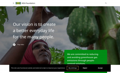 ikeafoundation.org screenshot