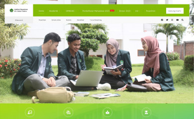 ikhac.ac.id screenshot