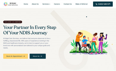 ikigaicareservices.com.au screenshot