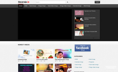 ilayaraja.in screenshot