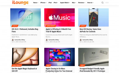 ilounge.com screenshot