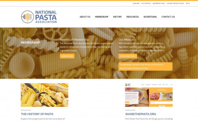 ilovepasta.org screenshot
