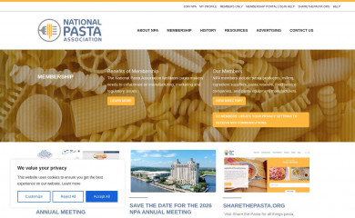 ilovepasta.org screenshot