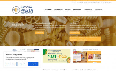 ilovepasta.org screenshot