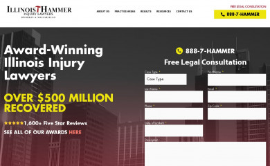 illinoishammer.com screenshot
