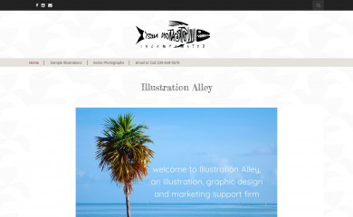illustrationalley.com screenshot
