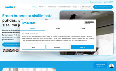 ilmakas.fi screenshot