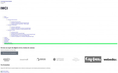 imci-formation.com screenshot