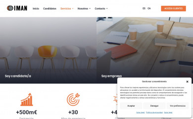 imancorp.es screenshot