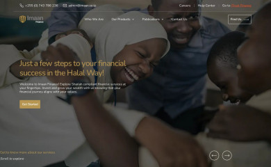 imaan.co.tz screenshot