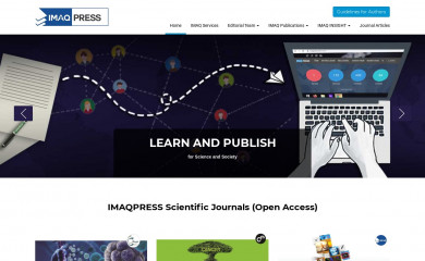 imaqpress.com screenshot