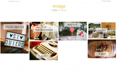 imatge-eventos.com screenshot