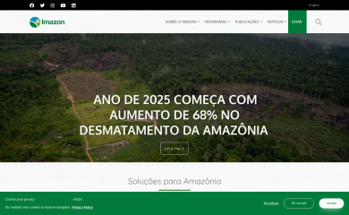 imazon.org.br screenshot