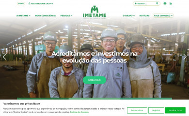 imetame.com.br screenshot
