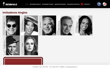 imitadoresdecantantes.cl screenshot