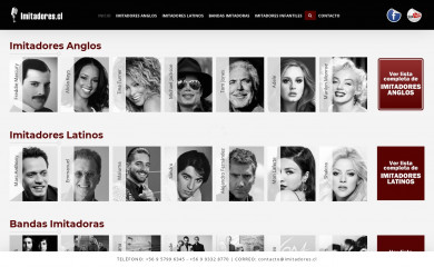 imitadoresdechile.cl screenshot