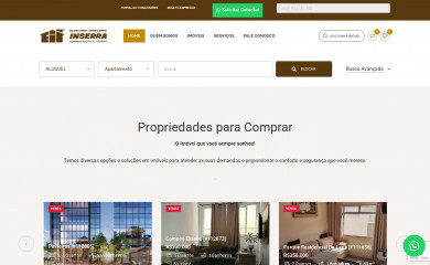 imobiliariainserra.com.br screenshot