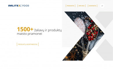 imlitexfood.lt screenshot
