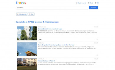 immo-klip.ch screenshot