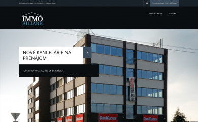 immobiliare.sk screenshot