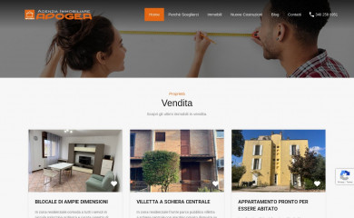 immobiliareapogea.it screenshot