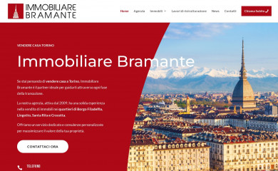 immobiliarebramante.it screenshot