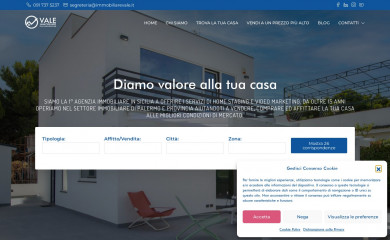 immobiliarevale.it screenshot