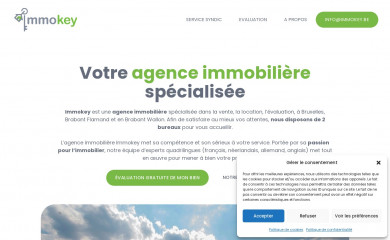 immokey.be screenshot
