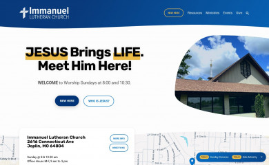 immanueljoplin.com screenshot