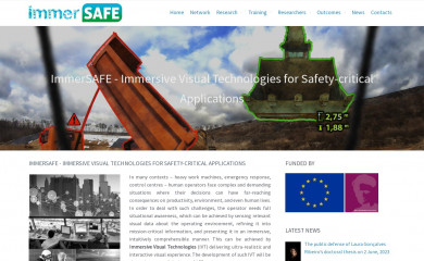 immersafe-itn.eu screenshot