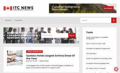 immigratetocanada.com screenshot