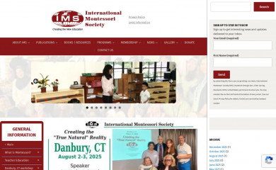 imsmontessori.org screenshot
