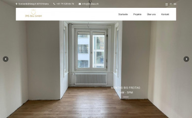 imsbau.ch screenshot