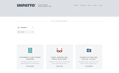 impatto.it screenshot