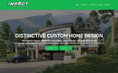 impacthomedesign.ca screenshot