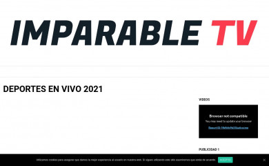 imparable-tv.com screenshot