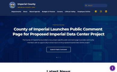 imperialcounty.org screenshot