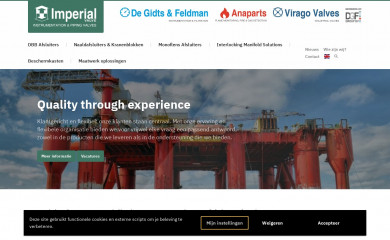 imperialvalve.nl screenshot