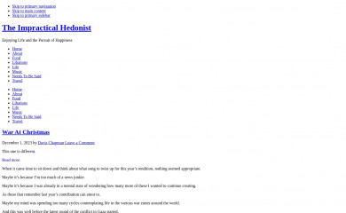 impracticalhedonist.com screenshot