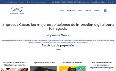 impresoscesar.com screenshot