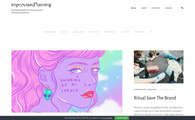 improvisedplanning.com screenshot