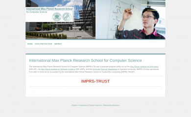 imprs-cs.de screenshot