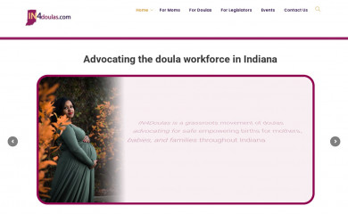in4doulas.com screenshot