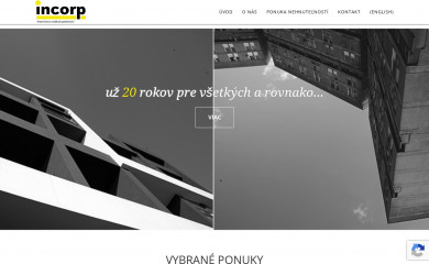 incorp.sk screenshot