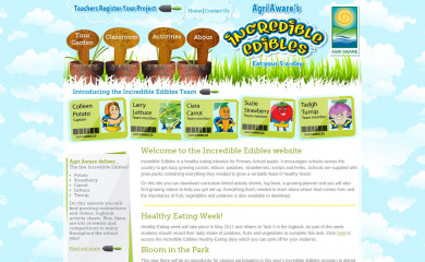 incredibleedibles.ie screenshot